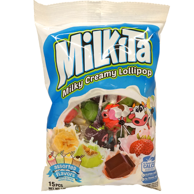 Milkita Creamy Shake Lollipop Assorted Flavors The Geeky Oasis