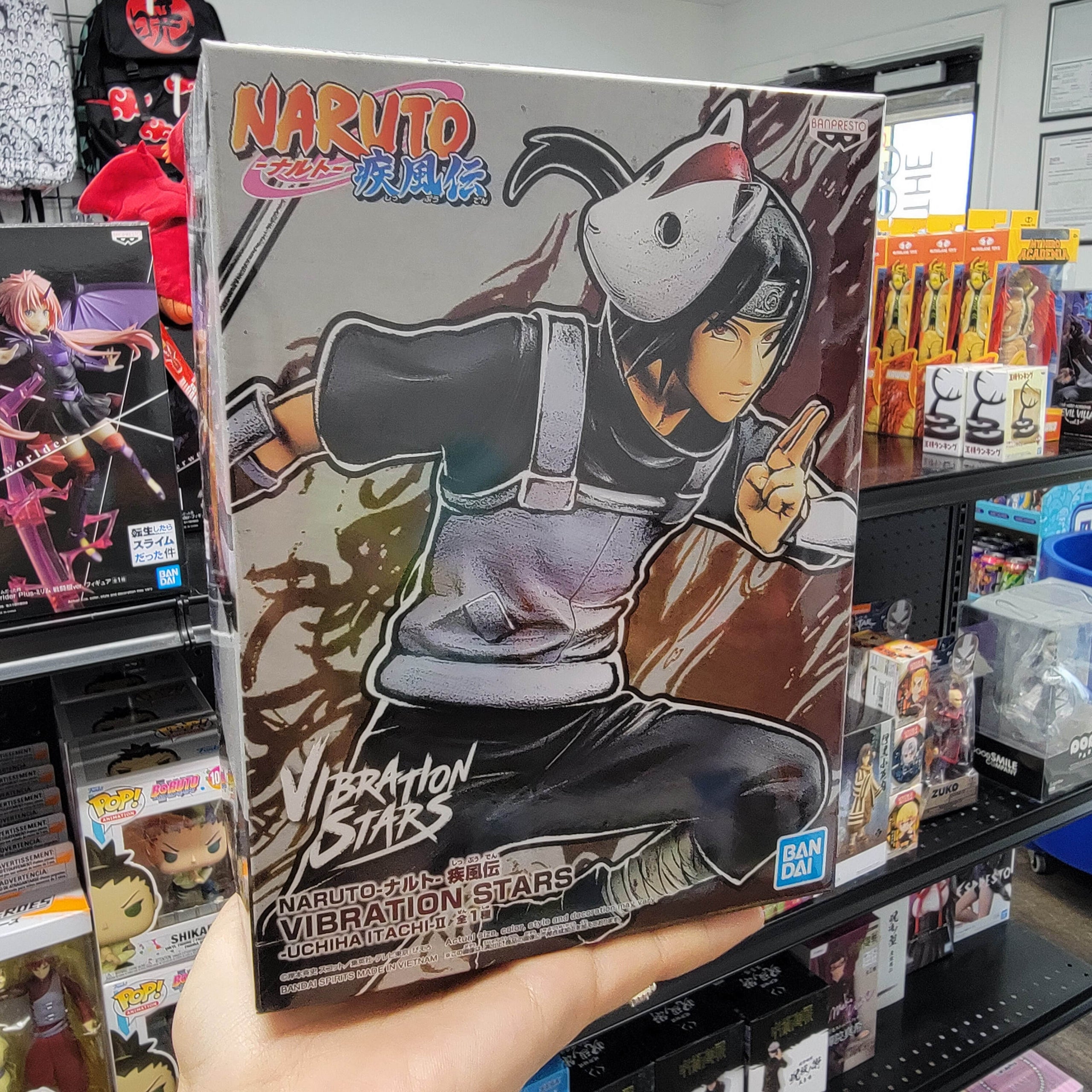 Banpresto Naruto Shippuden – Statua Vibration Stars Itachi Uchiha II, 16 Cm, Collezione Ufficiale - 4
